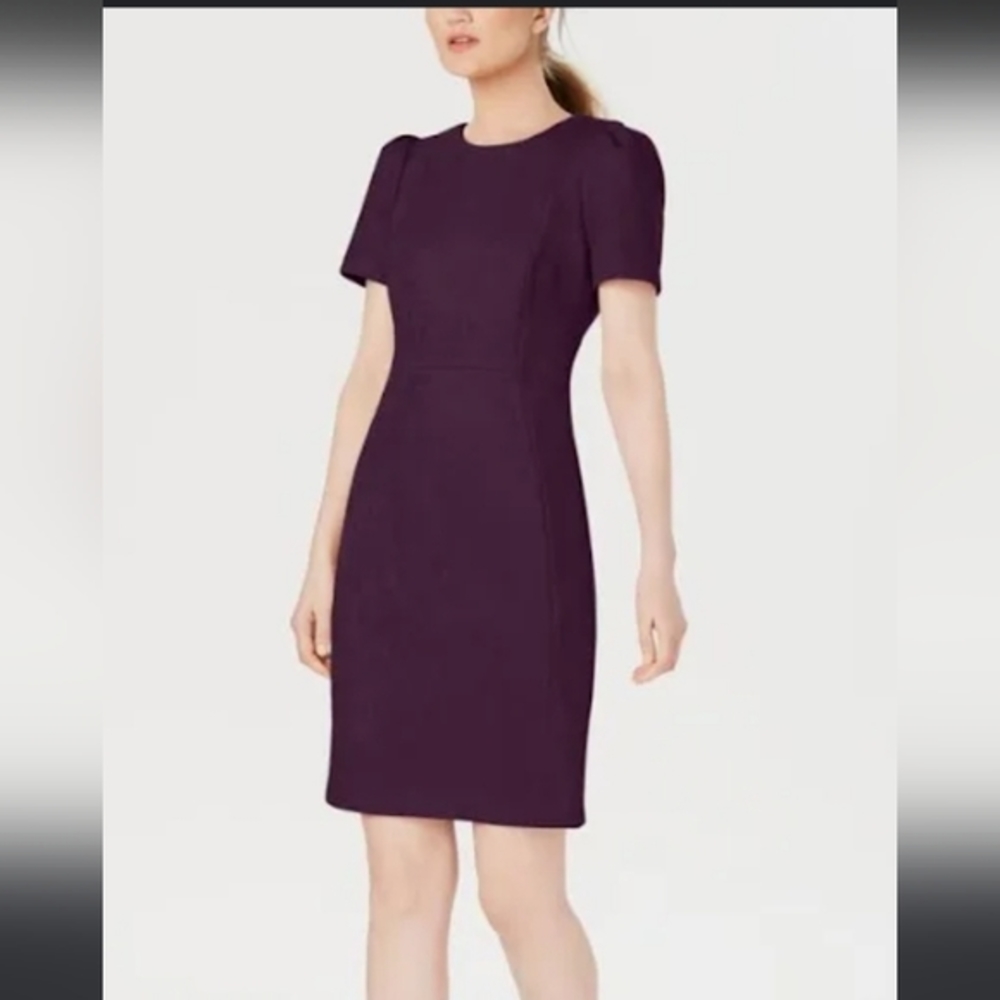 Calvin Klien Beautiful Eggplant Color Dress